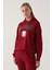 Kadın Bordo Sweatshirt 1