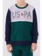 Us Polo Erkek Çocuk Eşofman Takımı US1922 Koyu Yeşil 4