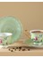 Vanilla New Bone China 4 Parça 2 Kişilik Kahve Fıncan Takımı 90 ml Açık Yeşil 1