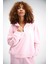 Kadın Timeless Fermuarlı Pembe Sweatshirt 1