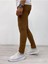 Erkek Slim Fit Kahverengi Pantolon 1