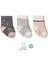 Çorap Soket 3lü Bistyle Puan Gri 1