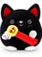 Snackles Aburcubur 35 cm Pelüş 5UA01000 Luna - Pez 1
