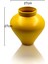 Seramik Vazo - Büyük Küp Dekorasyon - 27 cm x 27 cm - Gold 2