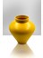 Seramik Vazo - Büyük Küp Dekorasyon - 27 cm x 27 cm - Gold 3