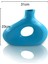 Aura Seramik Vazo - Dekoratif Ev Aksesuarı - Turkuaz - 23 cm * 31 cm 2