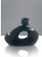 Aura Seramik Vazo - Dekoratif Ev Aksesuarı - Siyah - 23 cm * 31 cm 1