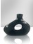 Aura Seramik Vazo - Dekoratif Ev Aksesuarı - Siyah - 23 cm * 31 cm 3