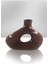 Aura Seramik Vazo - Dekoratif Ev Aksesuarı - Kahve - 23 cm * 31 cm 3