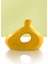 Aura Seramik Vazo - Dekoratif Ev Aksesuarı - Sarı - 23 cm * 31 cm 1