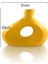 Aura Seramik Vazo - Dekoratif Ev Aksesuarı - Sarı - 23 cm * 31 cm 2