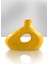 Aura Seramik Vazo - Dekoratif Ev Aksesuarı - Sarı - 23 cm * 31 cm 3