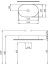 Bocchi Slim Line Oval Lavabo 55 x 38 cm Mat Antrasit 2
