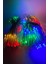Ağ LED Işık 3x3 File Ağ Perde LED Işık Rgb Animasyonlu Eklemeli Örümcek Ağı Işığı Yılbaşı Süsü 2