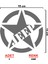 Star Sticker Model 2 - 4x4 Sticker - Off Road Sticker - Jeep Sticker - Oto Sticker - Araba Sticker - Kaput Sticker - Kapı Sticker 1