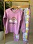 Rainbow Baskılı Mor Pijama Takımı 1
