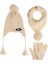 K24170-10 Erkek Çocuk 4-8 Yaş 3'lü Bere Set 1