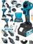 Uç Setli Tak Çıkar 5 Kafalı Süper Set Darbeli Matkap Testere Taşlama Somun Sökme Hilti Darbeli 2 Yı 1