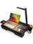 Saiji Gx8 LED Işıklı Çok Fonksiyonlu Laptop Standı – 3 Kademe LED Işık, Büyük Pvc Deri Yüzey, Taşınabilir Laptop Masası, Telefon Tutucu ve Entegre Depolama Çekmecesi ile 17″ Inç Laptop Uyumluluk 1