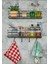 Tekno Trust Yapışkanlı 2 Li Set Banyo Rafı Duş Şampuanlık Duvar Düzenleyici Kancalı Organizer 40 cm 1