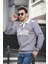 Est 1898 Baskılı Üç Iplik Şardonlu Slim Fit Polo Yaka Erkek Sweatshirt 2