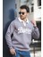 Est 1898 Baskılı Üç Iplik Şardonlu Slim Fit Polo Yaka Erkek Sweatshirt 3