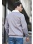 Est 1898 Baskılı Üç Iplik Şardonlu Slim Fit Polo Yaka Erkek Sweatshirt 4