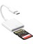 1334 Type C USB 3.1 To Sd Card Reader Kart Okuyucu Sdxc Çevirici Adaptör 2 ad 1