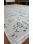 Ecosıa Modern Şönil Kilim Halı Yüksek Kalite Yolluk Antrasit Yıkanabilir Saçaklı Kaymaz Taban 3