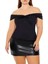 Plus Size Madonna Yaka Bluz 1
