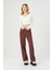 F21 V Yaka Fitilli Crop Kazak 2
