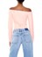 F21 Omzu Açık Crop Kazak 5