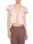 Dantel Detaylı Saten Crop Bluz 1