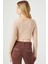 F21 V Yaka Fitilli Crop Kazak 5