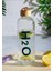 H2O Bambu Kapaklı Borosilikat Cam Matara 1000 ml | Ekolojik ve Şık Su Şişesi 4