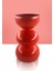 Haven Seramik Vazo - Dekoratif Ev Aksesuarı - Kırmızı - 29 cm * 17 cm 1