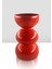 Haven Seramik Vazo - Dekoratif Ev Aksesuarı - Kırmızı - 29 cm * 17 cm 3