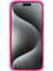 Ciel by CYRILL iPhone 15 Pro Kılıf Ultra Sheer Mag MagSafe özellikli Hot Pink - ACS06768 4
