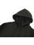 Haki Yeşil Basic Oversize Soft Touch Kışlık Kapüşonlu Içi Polarlı 3 Iplik Hoodie Sweatshirt 5