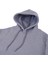 Gri Melanj Basic Oversize Soft Touch Kışlık Kapüşonlu Içi Polarlı 3 Iplik Hoodie Sweatshirt 5