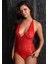 Kırmızı Dantelli Bodysuit 1