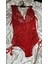 Kırmızı Dantelli Bodysuit 4