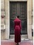 Bordo Kemerli Blazer Ceket ve Pilliseli Takım 4