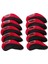 10X Neopren Golf Demir Headcovers Golf Kulübü Golf Sopası Kılıfı Koruyucu Erkek Kadın Golf Kırmızı (Yurt Dışından) 1