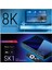 Sk1 8K Android Tv Box Amlogic S928X-K İşlemci 8gb RAM 128GB Depolama Wıfı6 Bt5.2 3