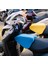 PROVANCE HONDA Dio Activa Motosiklet Çocuk Koltuğu, Siyah Deri, KOLSUZ, 4-8 Yaş Arası, HEDİYELİ 4