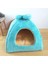 Yeşil Çiçekler Tarzı S 30X30CM Kedi Köpek Evi Koltuk Yatak Kış Sıcak Uyku Için Yavru Köpek Kedi Malzemeleri Kesilmiş Kedi Matları (Yurt Dışından) 3
