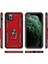 Apple iPhone 11 Pro Kılıf Panzer Yüzüklü Kılıf Lacivert 4
