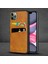 Samsung Galaxy A10S Kılıf Zebana Swank Cepli Kılıf Kahverengi 6