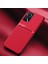 Oppo A16 Kılıf Zebana Design Silikon Kılıf Kırmızı 2